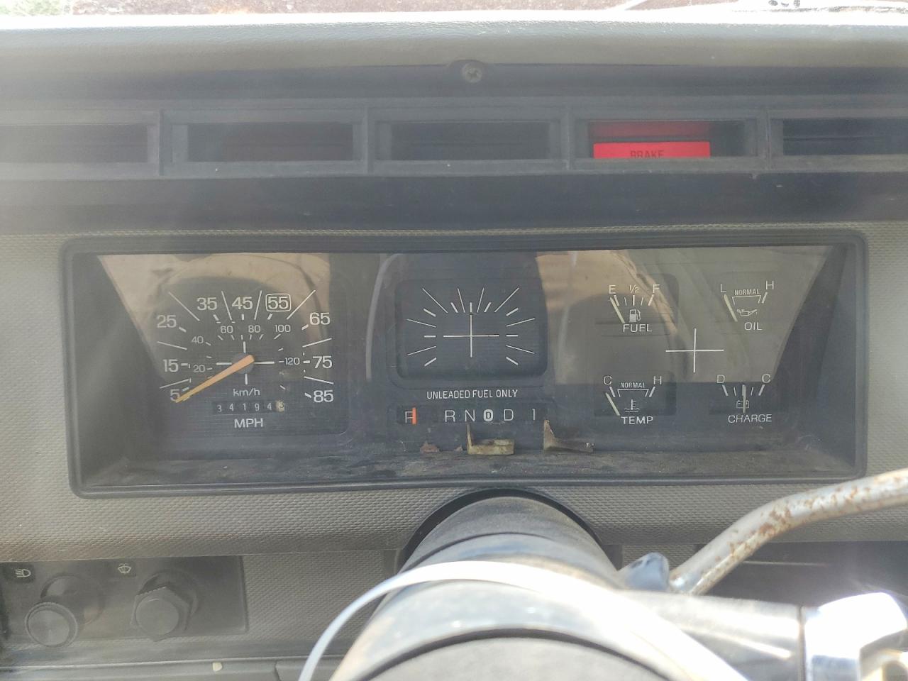 1986 Ford F150 Gray vin: 2FTEF14N9GCB78959