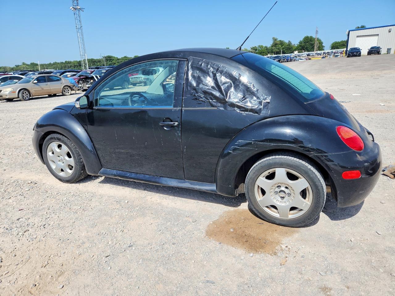 2003 Volkswagen New Beetle Gls Black vin: 3VWCK21C53M439379