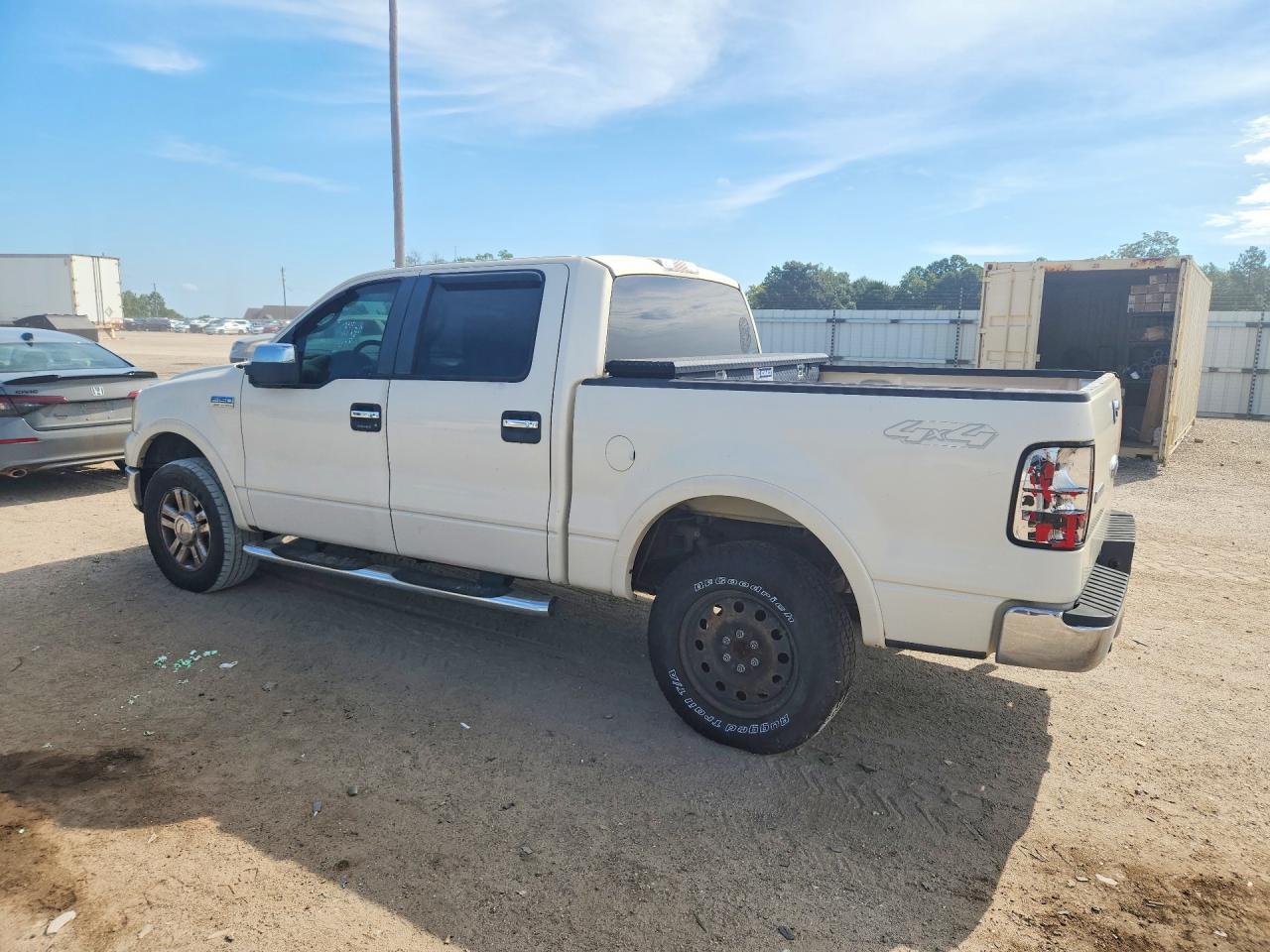 2008 Ford F150 Supercrew White vin: 1FTPW14V68KF06862
