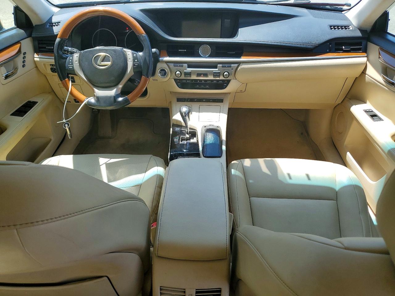 2013 Lexus Es 300h Brown vin: JTHBW1GGXD2004730