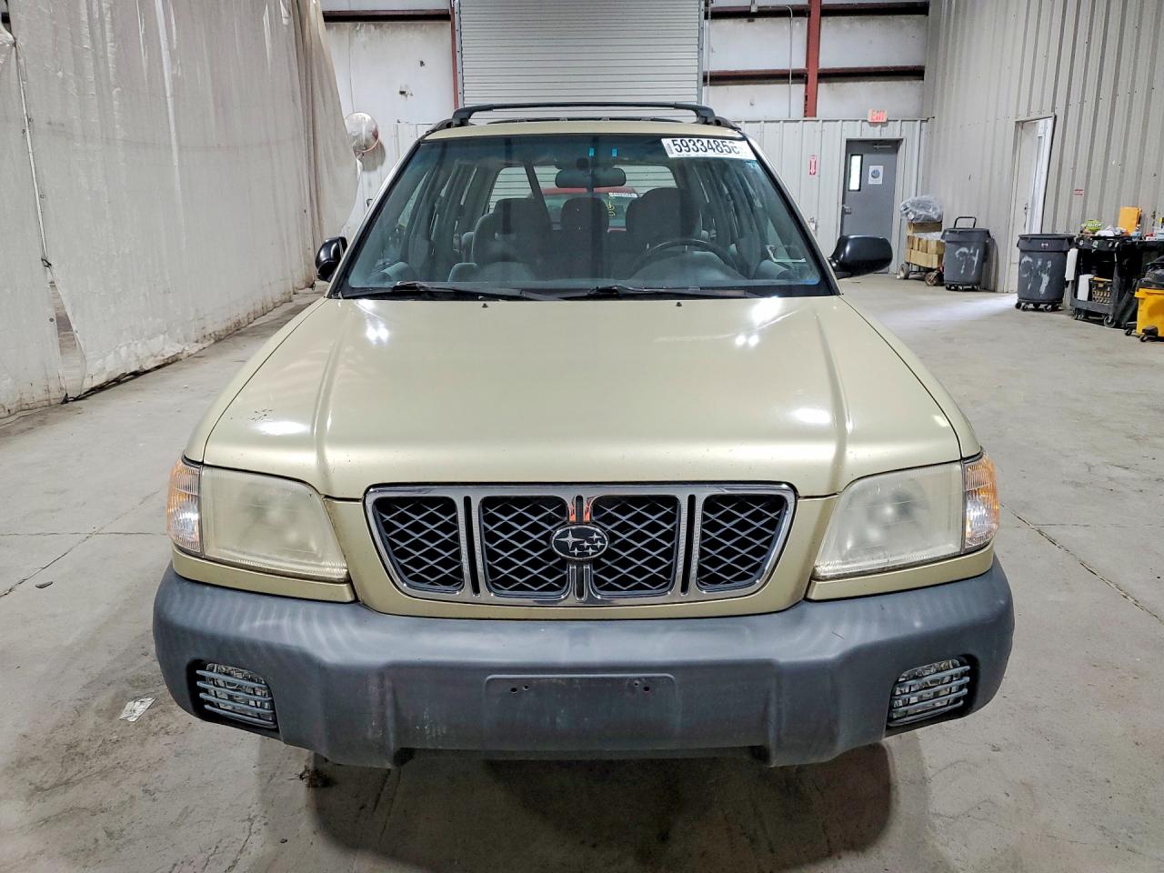 2002 Subaru Forester L Tan vin: JF1SF63502H710852