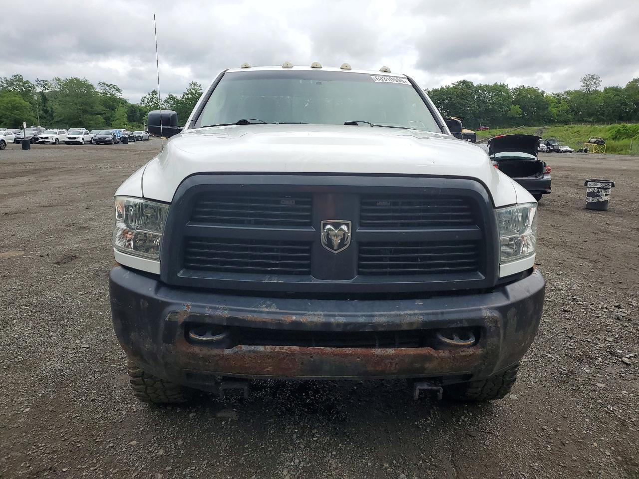 2012 Dodge Ram 2500 St White vin: 3C6LD5AT7CG281177