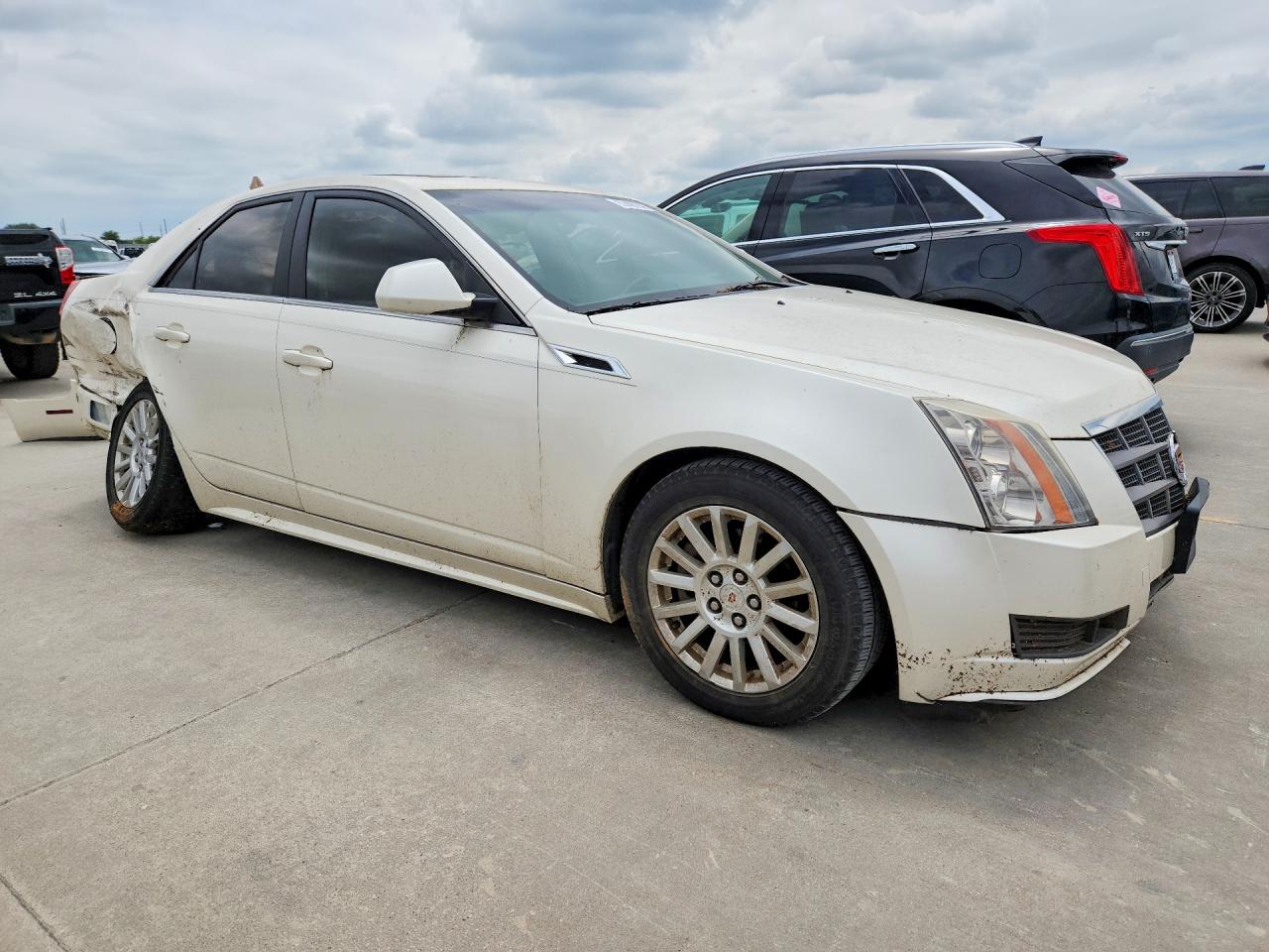 2011 Cadillac Cts Luxury Collection White vin: 1G6DF5EY4B0128923