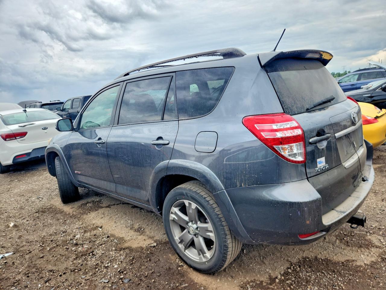 2010 Toyota Rav4 Sport Gray vin: JTMRF4DVXA5035300