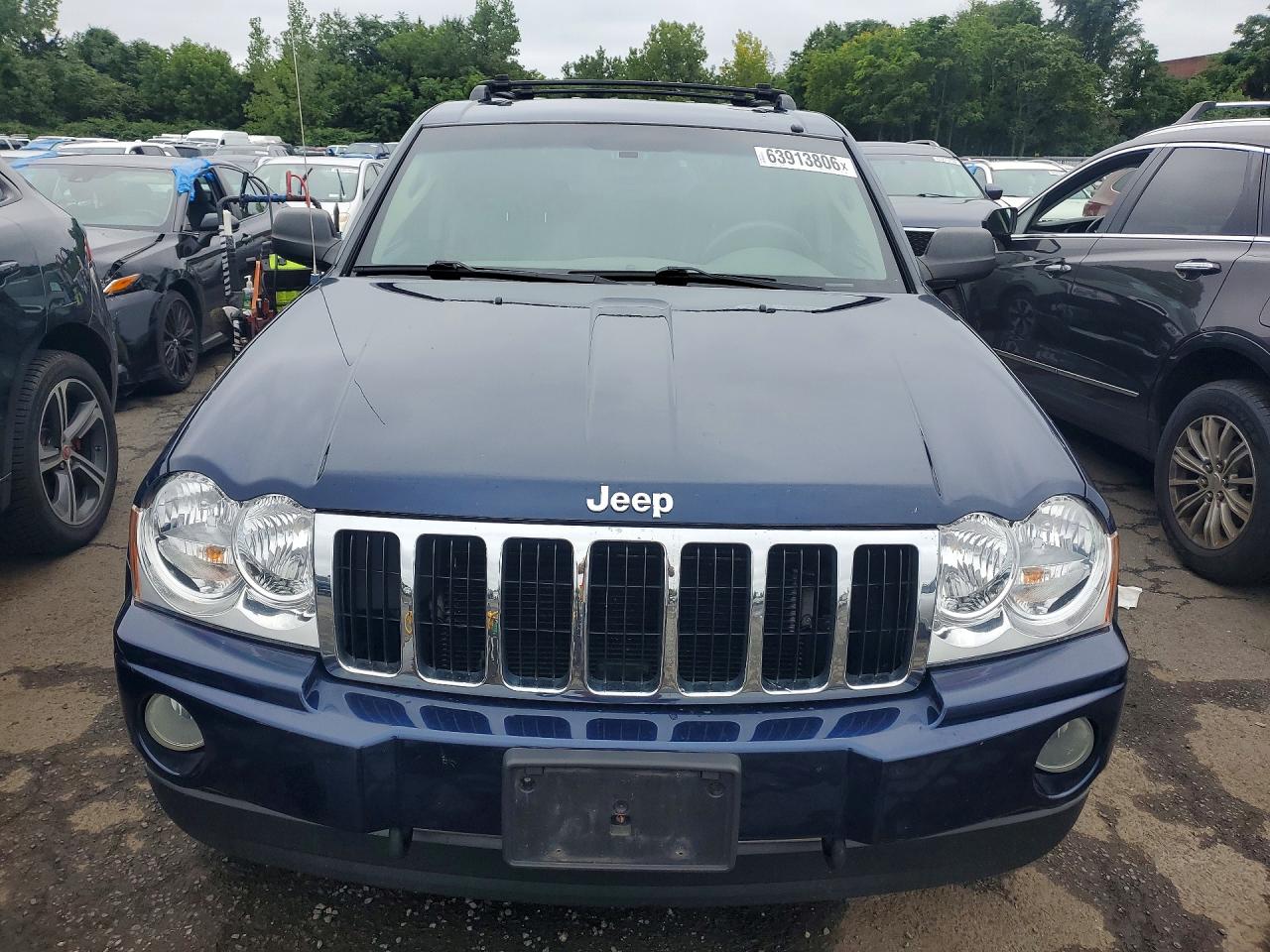 2005 Jeep Grand Cherokee Limited Blue vin: 1J8HR58255C575060