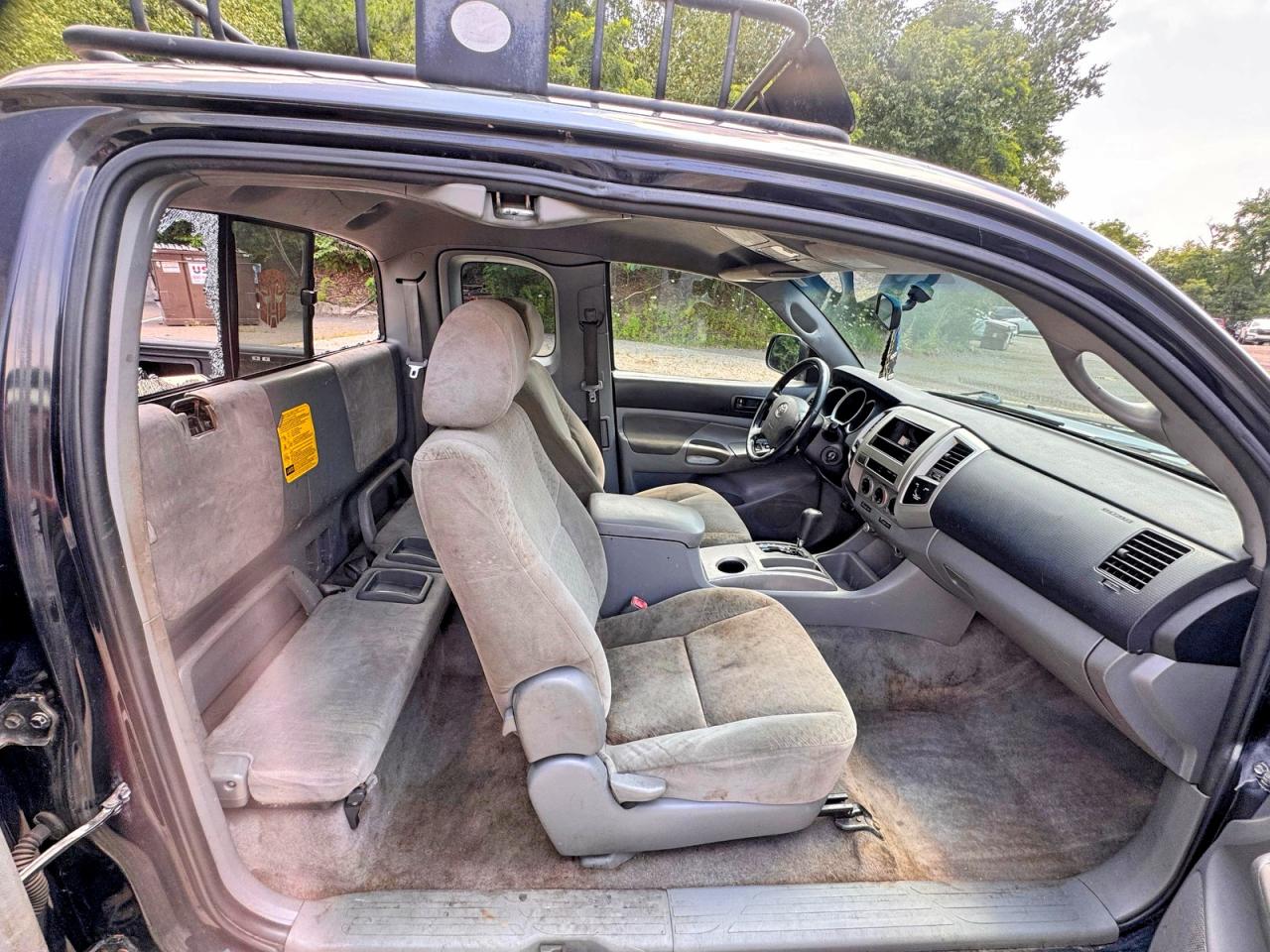 2007 Toyota Tacoma V6 Black vin: 5TEUU42N57Z410342