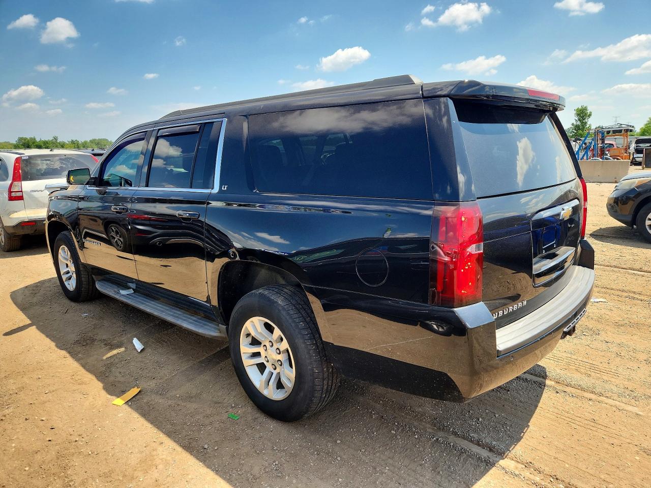 2015 Chevrolet Suburban K1500 Lt Black vin: 1GNSKJKC3FR192302