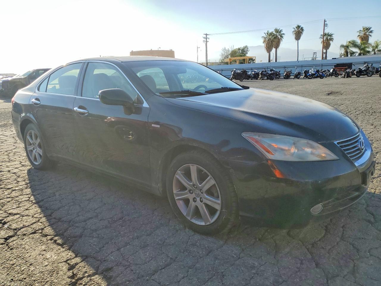 2008 Lexus Es 350 Base Black vin: JTHBJ46G982264026
