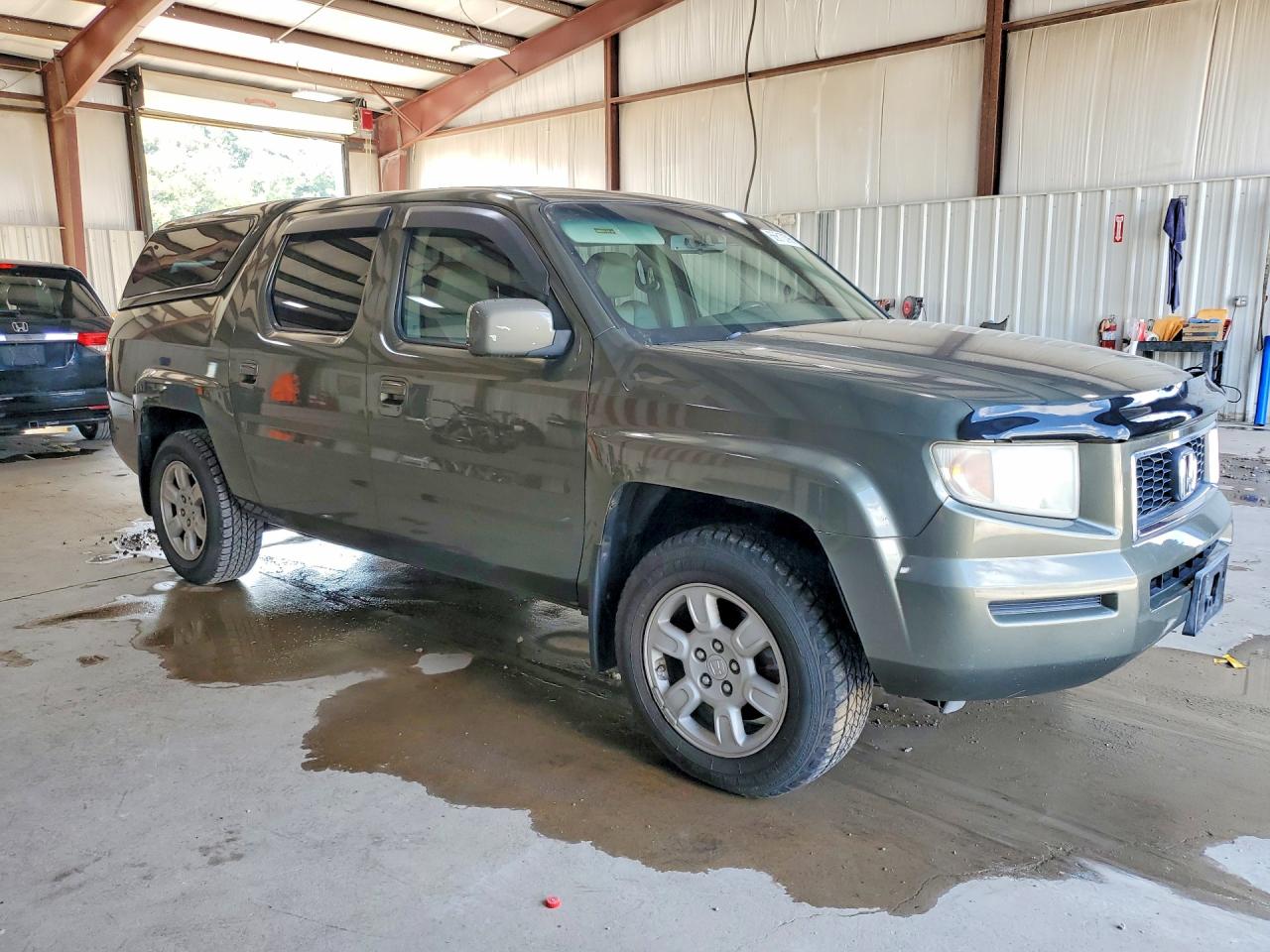 2006 Honda Ridgeline Rtl Green vin: 2HJYK16586H500266