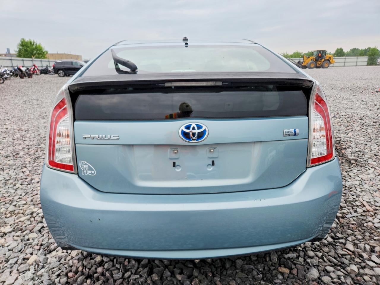 2013 Toyota Prius Two Turquoise vin: JTDKN3DU7D1663459
