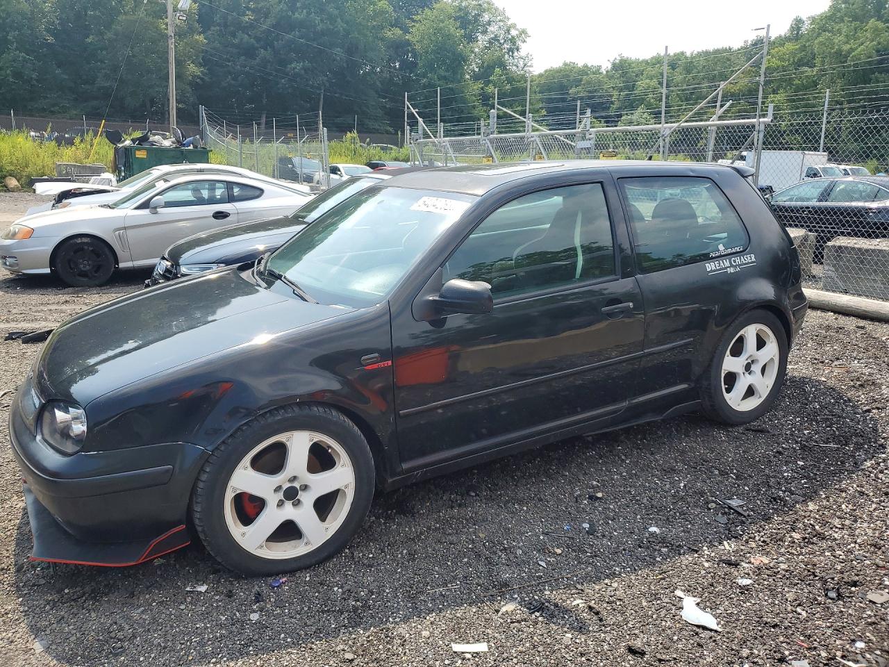 2002 Volkswagen Gti Vr6 Black vin: 9BWPG61J324006154