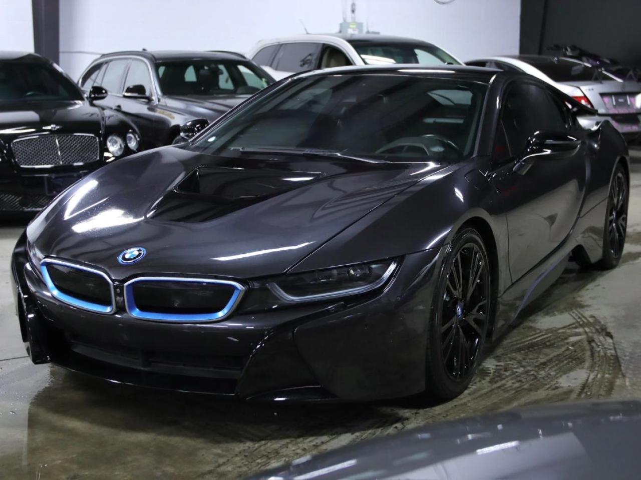 2014 Bmw I8 Black vin: WBY2Z2C57EVX64XXX