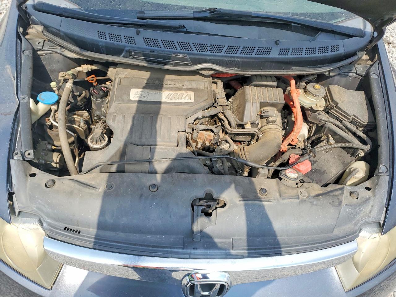 2006 Honda Civic Hybrid Blue vin: JHMFA36236S028386