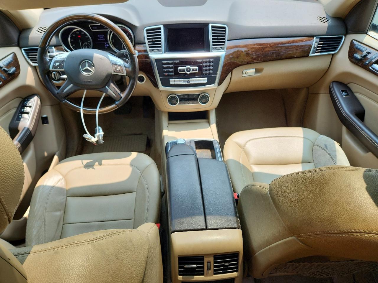 2012 Mercedes-benz Ml 350 Bluetec White vin: 4JGDA2EB5CA029511