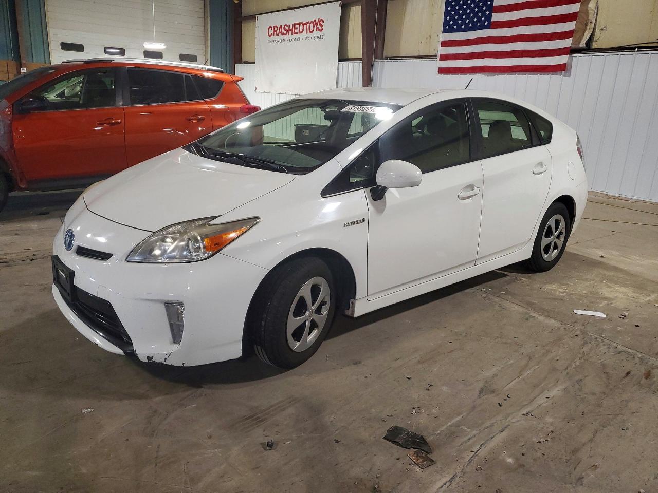 2012 Toyota Prius Two White vin: JTDKN3DU2C5439815