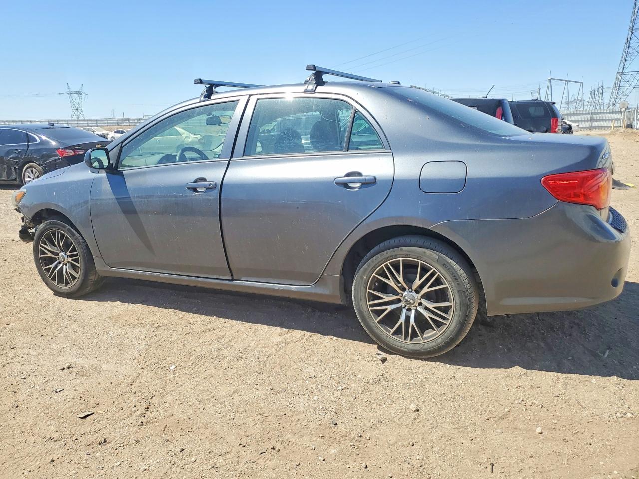 2010 Toyota Corolla Le Gray vin: 2T1BU4EE5AC425133