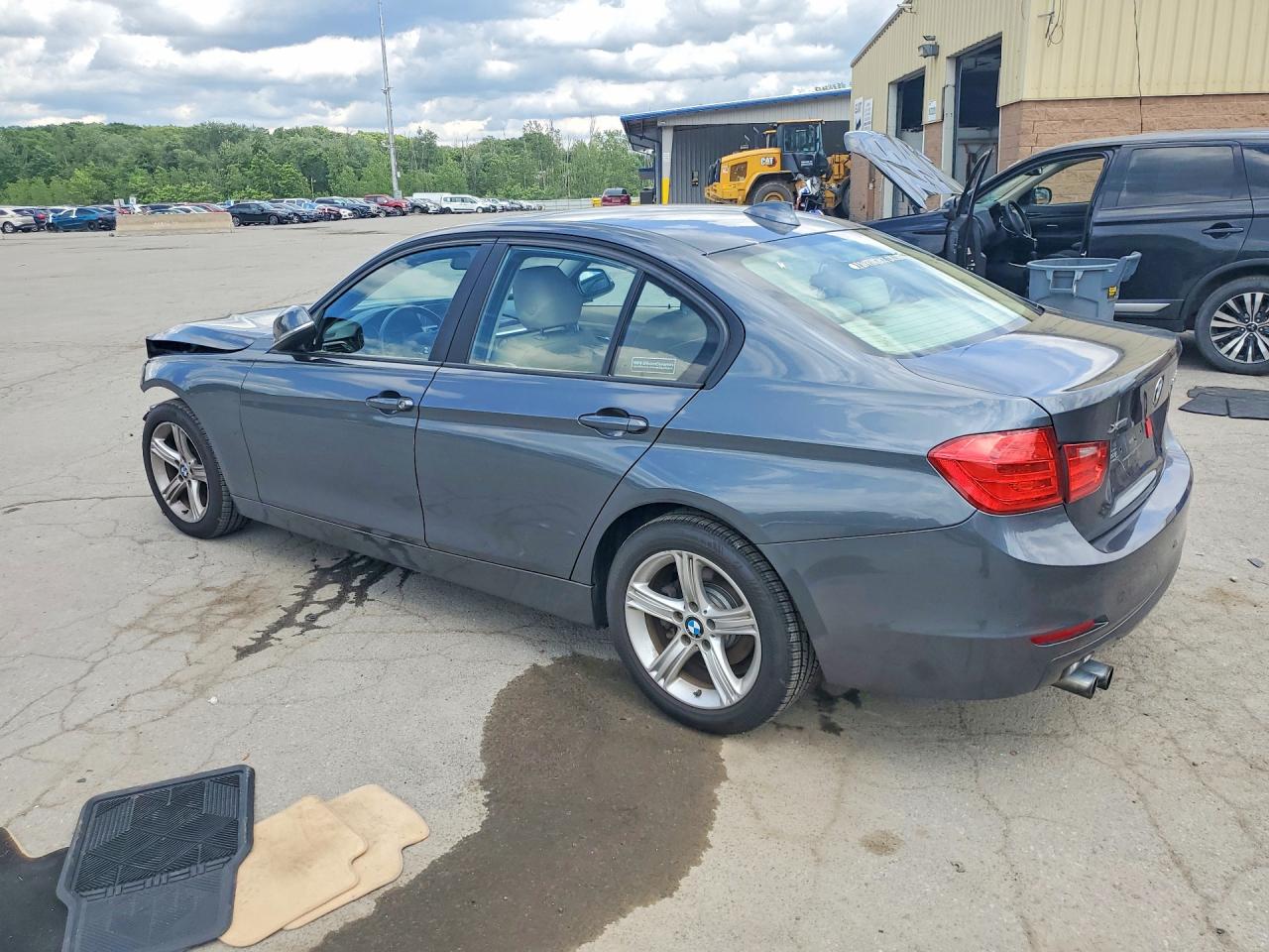 2013 Bmw 328 Xi Gray vin: WBA3B3C53DF540183