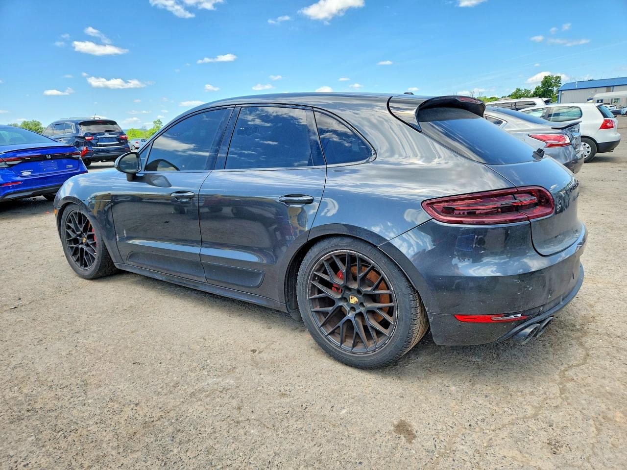 2017 Porsche Macan Gts Угольный vin: WP1AG2A57HLB56261
