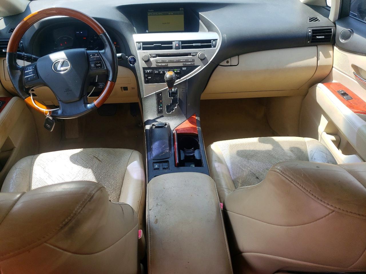 2010 Lexus Rx 450h Синий vin: JTJBC1BA1A2019459