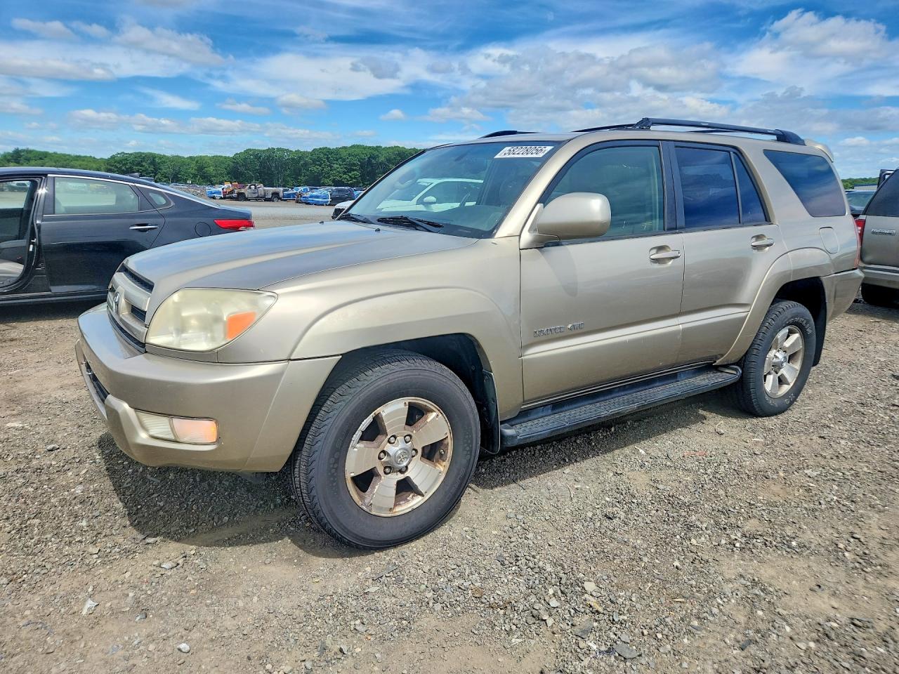 2005 Toyota 4runner Limited Beige vin: JTEBU17R658030003
