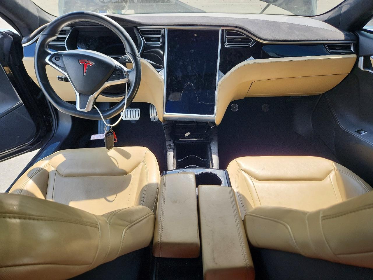 2014 Tesla Model S Black vin: 5YJSA1H25EFP64873