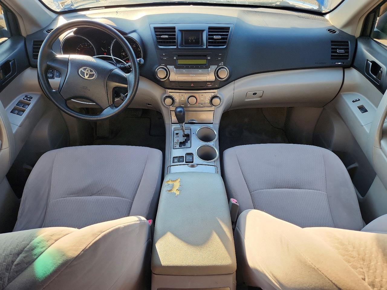 2008 Toyota Highlander Base Синий vin: JTEES41A282072957