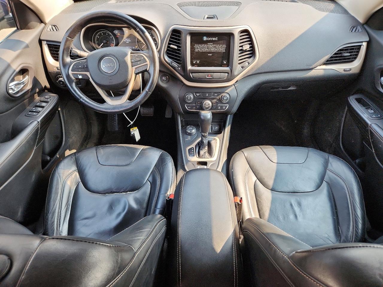 2014 Jeep Cherokee Limited Blue vin: 1C4PJMDBXEW244404