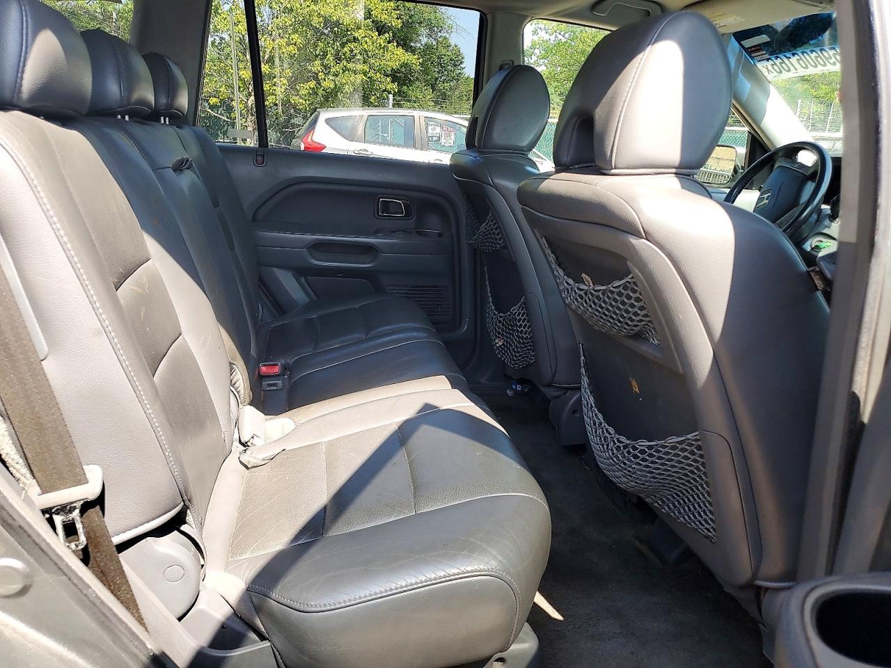 2007 Honda Pilot Exl Gray vin: 2HKYF18667H504596