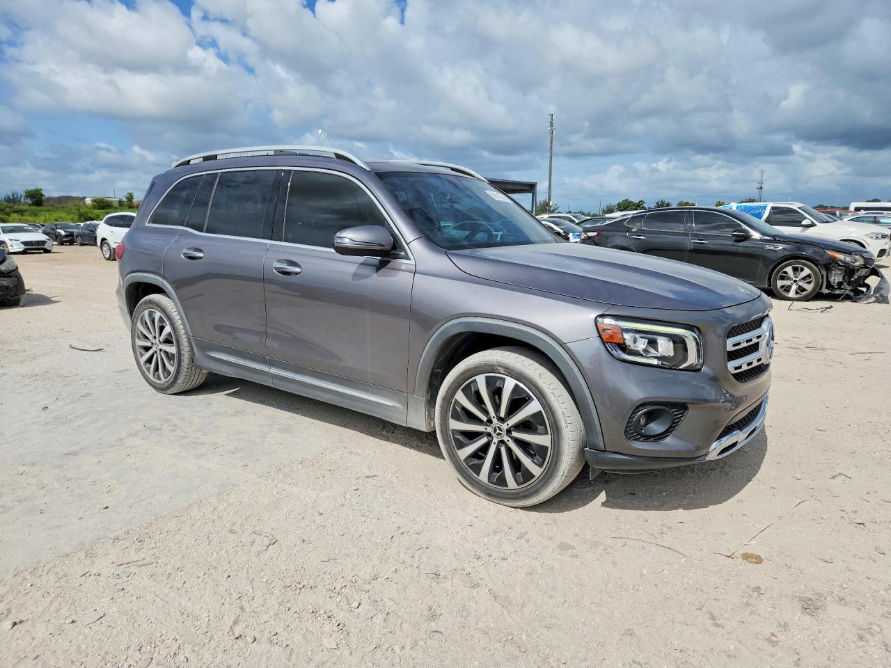 2022 Mercedes-benz Glb 250 Серый vin: W1N4M4GB2NW196606