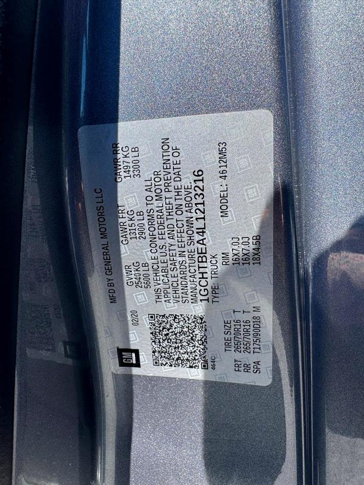 2020 Chevrolet Colorado Серебряный vin: 1GCHTBEA4L1213216
