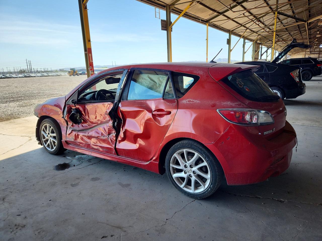 2012 Mazda 3 S Red vin: JM1BL1L55C1508556