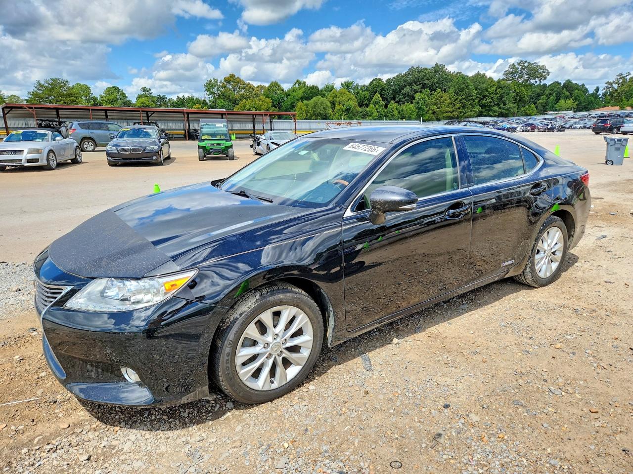 2013 Lexus Es 300h Black vin: JTHBW1GG3D2021496