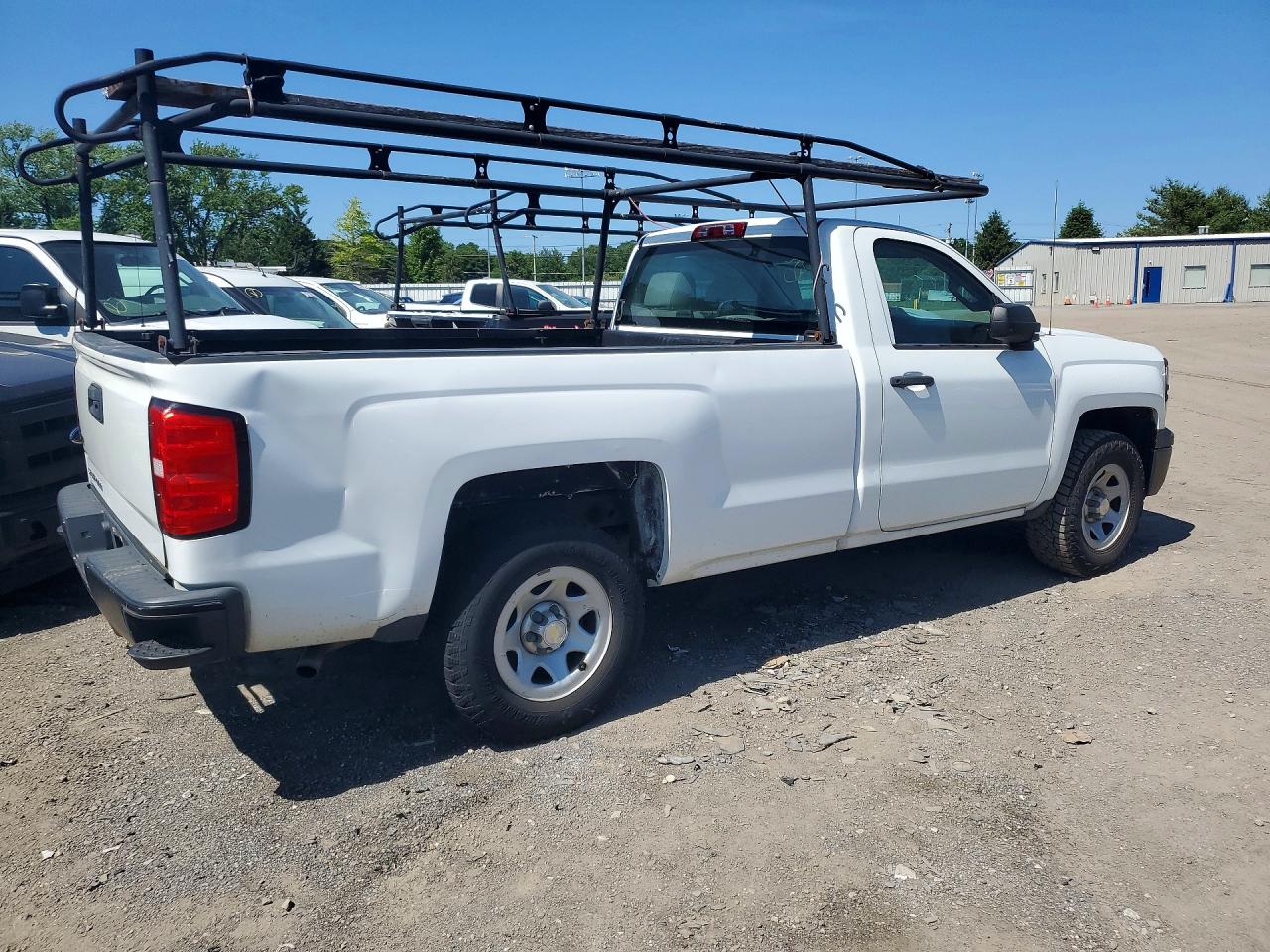2014 Chevrolet Silverado C1500 Белый vin: 1GCNCPEH1EZ381221