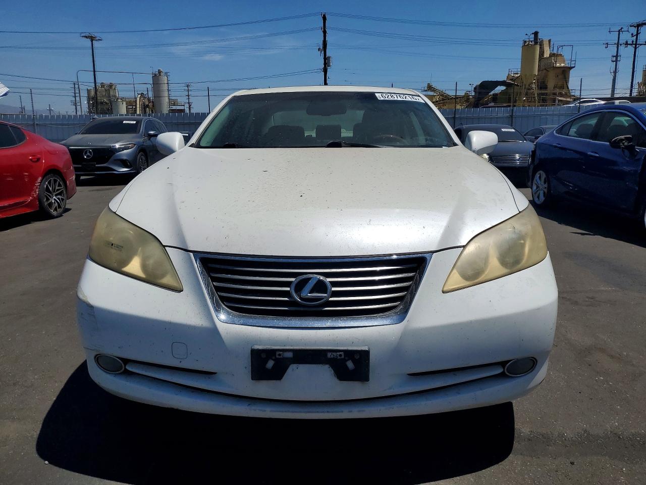 2009 Lexus Es 350 White vin: JTHBJ46G992339003
