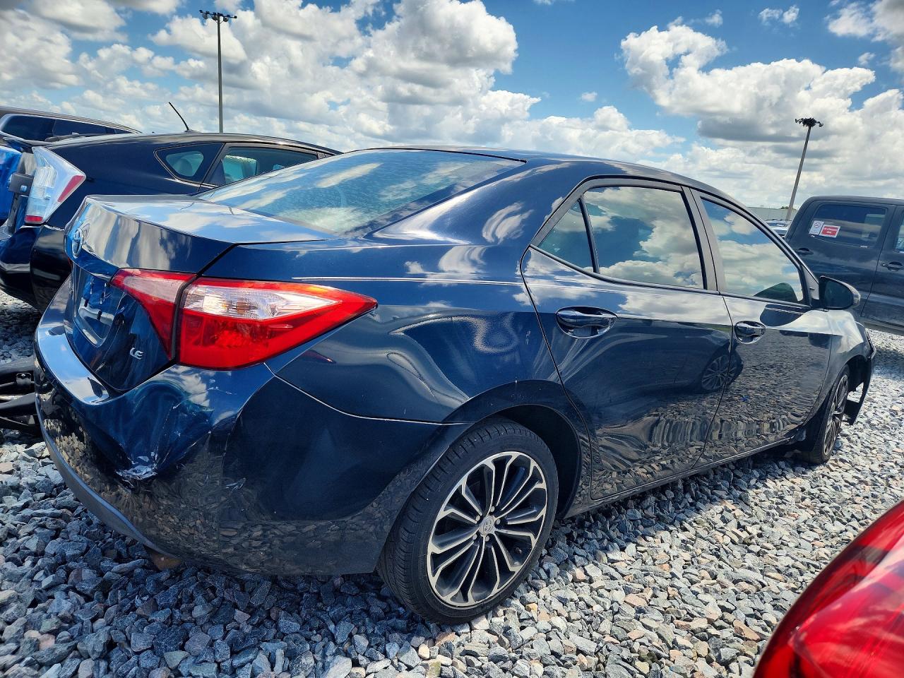 2019 Toyota Corolla Le Синий vin: 2T1BURHE3KC128808