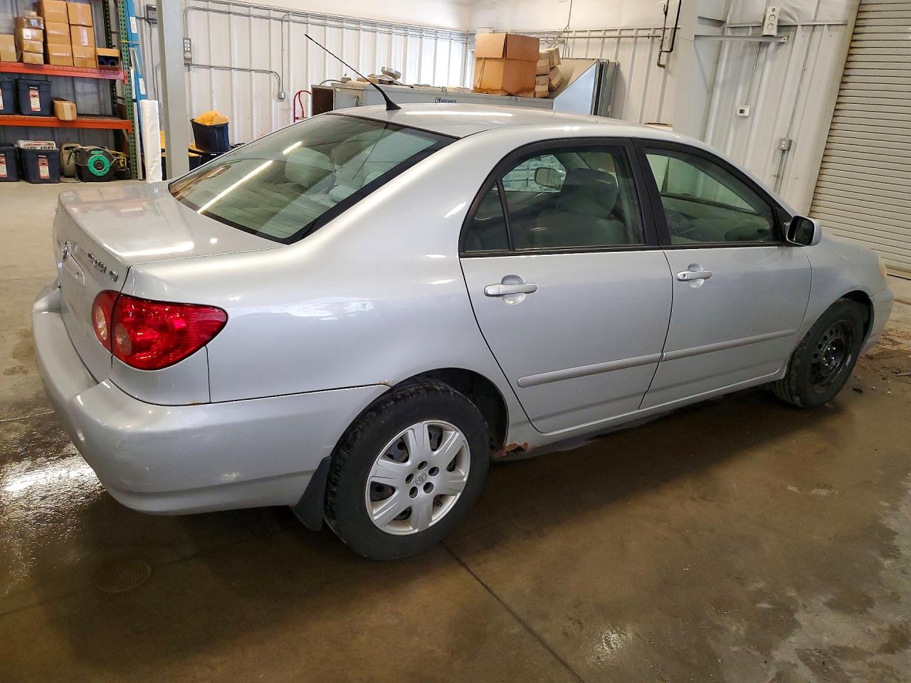 2007 Toyota Corolla Le Silver vin: 1NXBR30E57Z901956