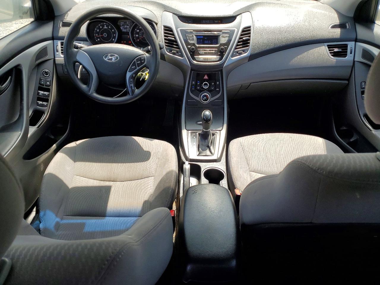 2014 Hyun Elantra Серый vin: 5NPDH4AE5EH511015