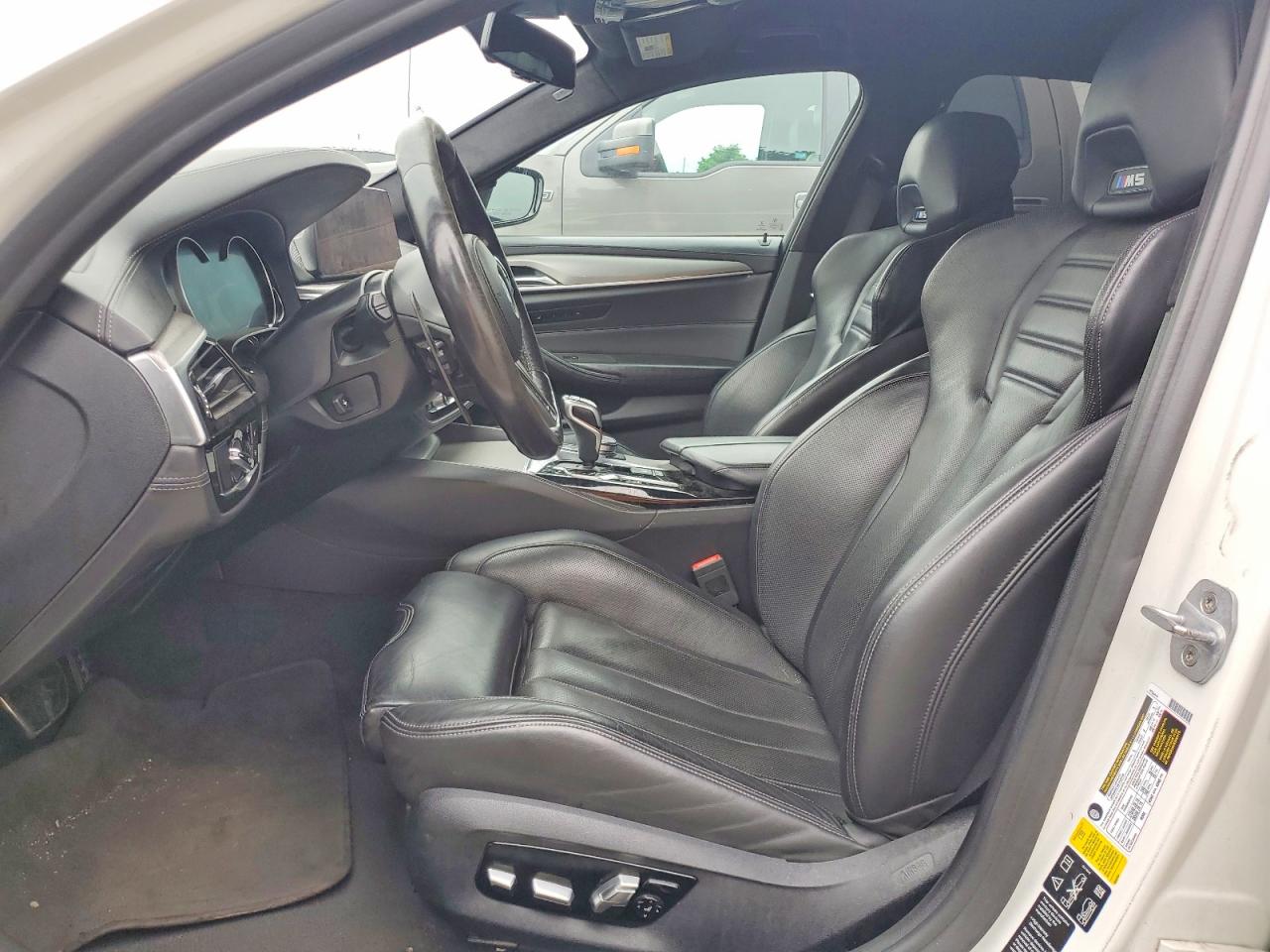2019 Bmw M5 White vin: WBSJF0C5XKB284540