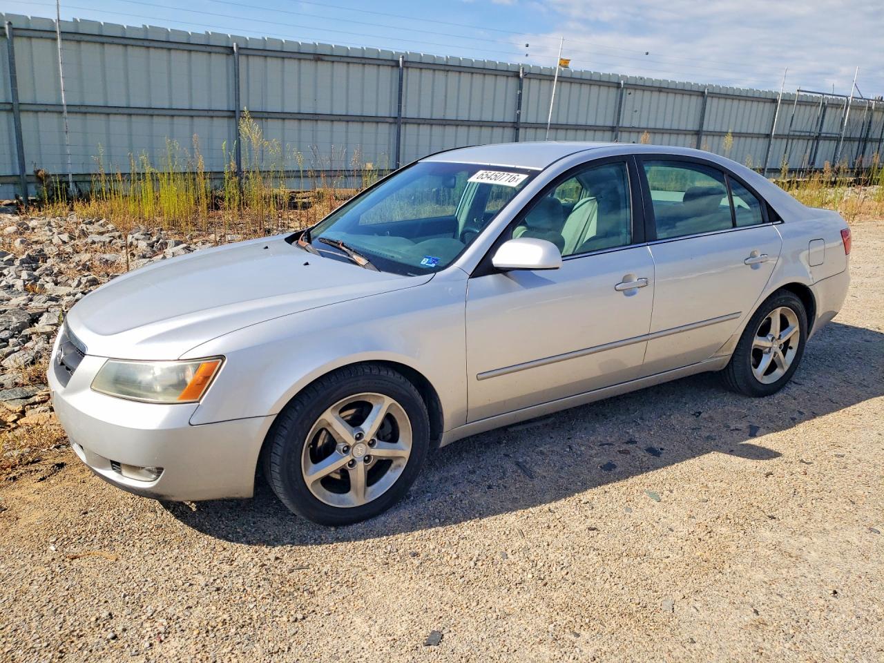 2007 Hyundai Sonata Se Silver vin: 5NPEU46FX7H206338