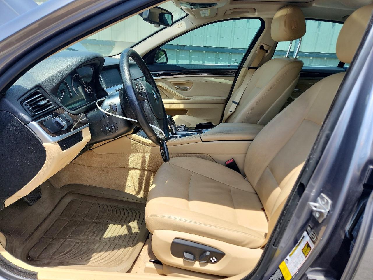 2014 Bmw 535 I Серебряный vin: WBA5B1C54ED481302