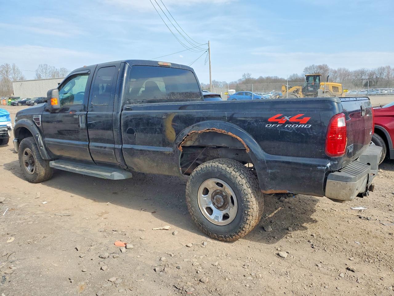 2008 Ford F350 Srw Super Duty Black vin: 1FTWX31R38ED35241