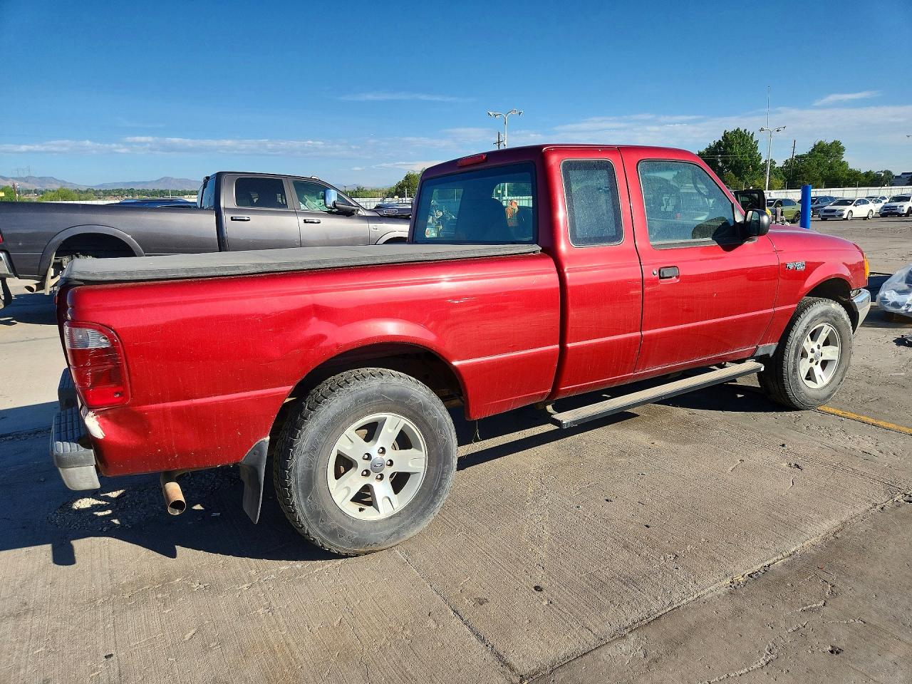 2003 Ford Ranger Super Cab Burgundy vin: 1FTYR15E63TA49144