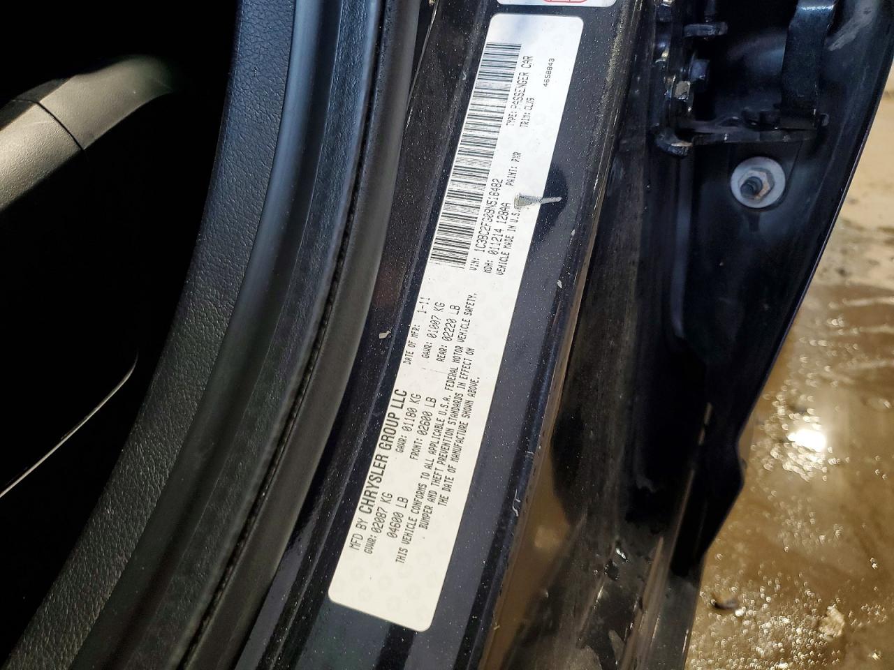 2011 Chrysler 200 Limited Black vin: 1C3BC2FG0BN516482