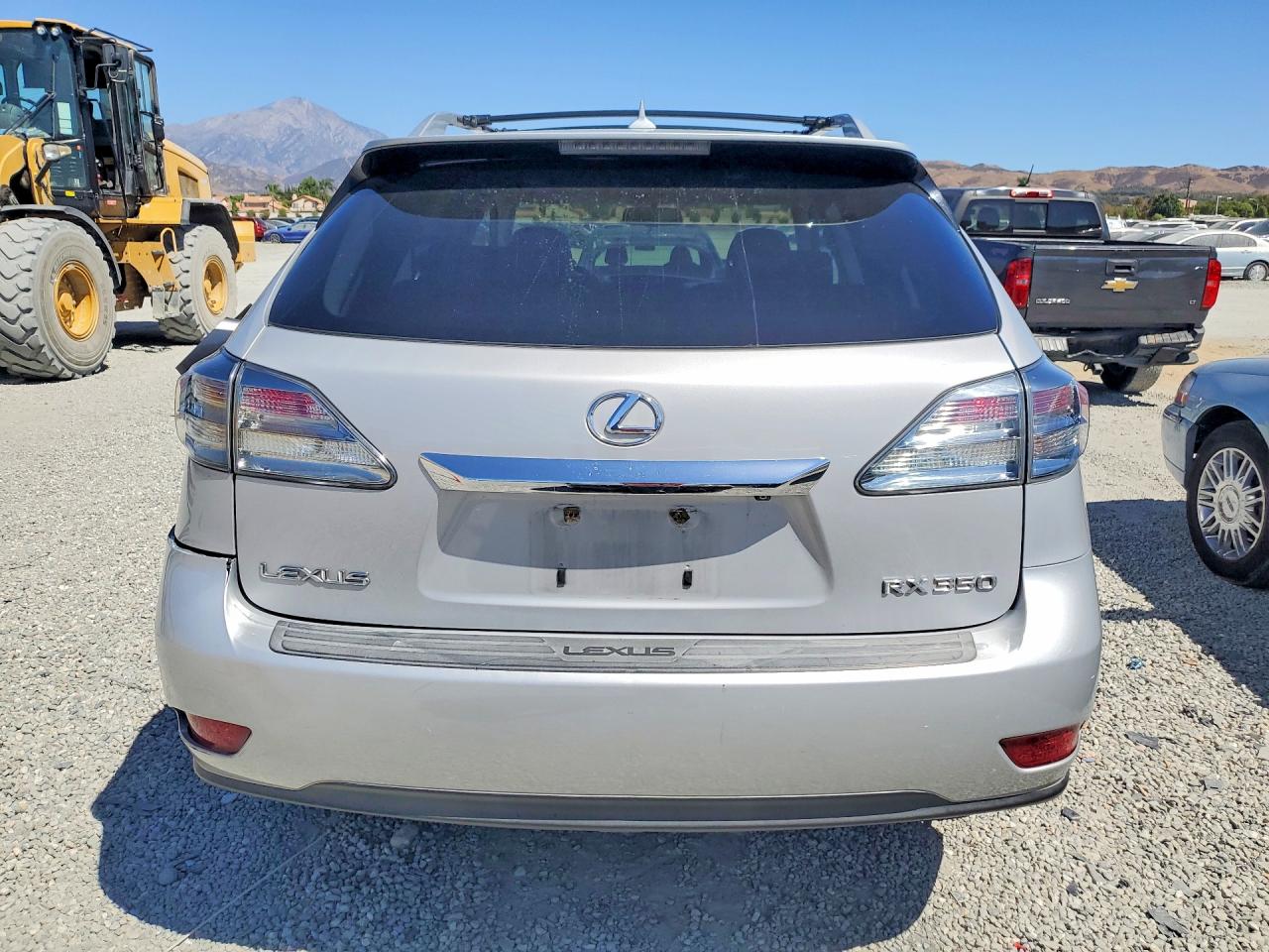 2010 Lexus Rx 350 Silver vin: 2T2ZK1BA2AC031122