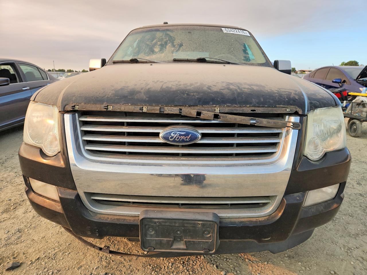 2008 Ford Explorer Limited Black vin: 1FMEU75808UB31981