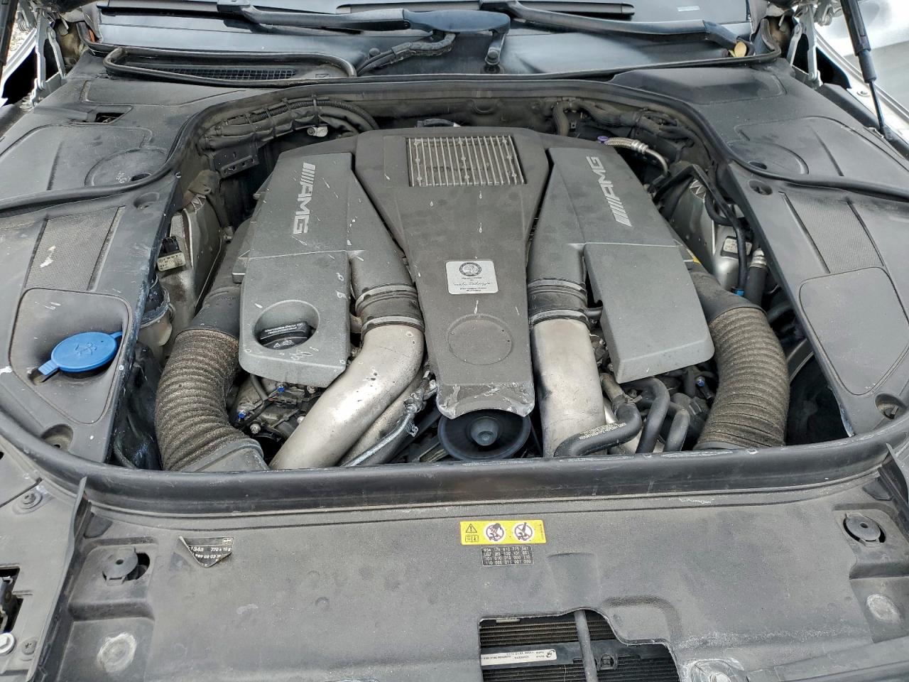 2014 Mercedes-benz S 63 Amg Silver vin: WDDUG7JB0EA041600