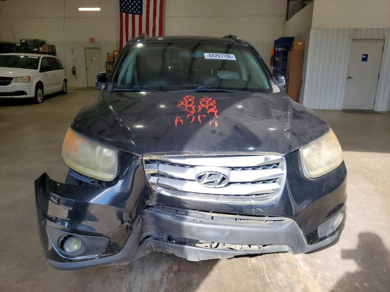 2012 Hyundai Santa Fe Limited Черный vin: 5XYZK3AB3CG137810