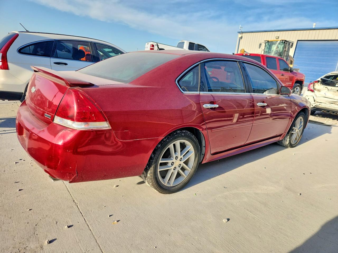 2013 Chevrolet Impala Ltz Crimson vin: 2G1WC5E38D1227490