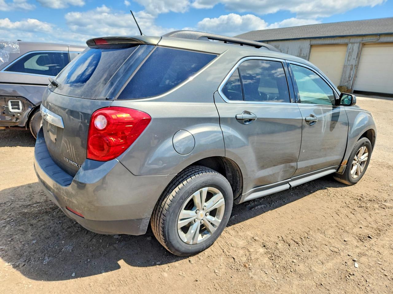 2013 Chevrolet Equinox Lt Gray vin: 2GNFLEEK6D6280553