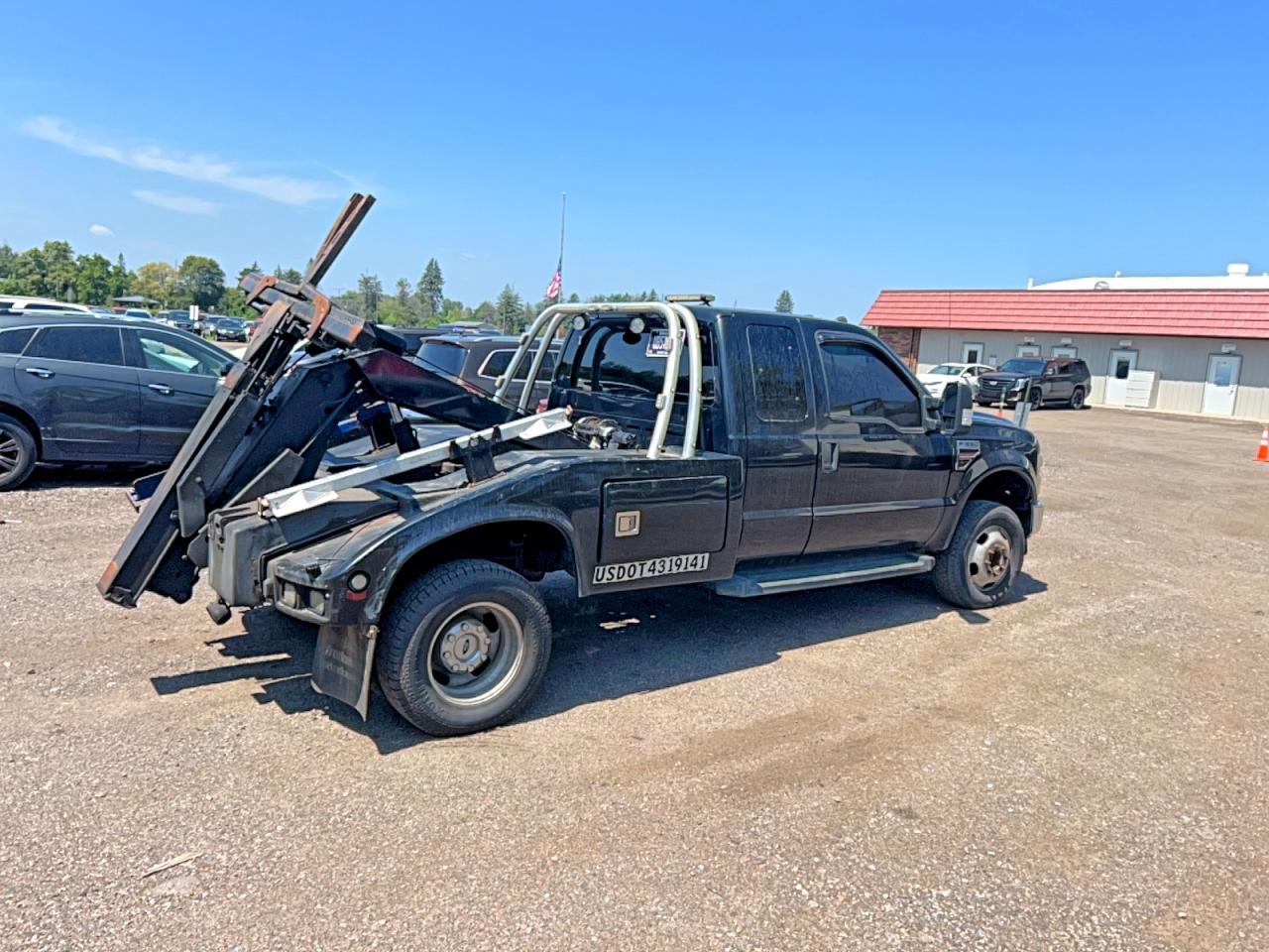 2009 Ford F350 Super Duty Black vin: 1FDWX37R59EB26507